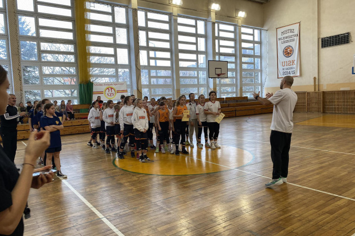 Mistrzostwa powiatu w koszykówkę dziewcząt 2024 Igrzyska Dzieci