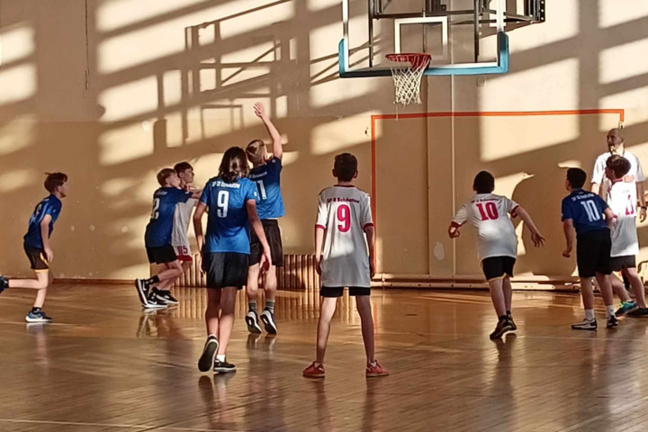 Mistrzostwa powiatu w koszykówkę chłopców 2024 Igrzyska Dzieci